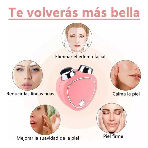 Masajeador Facial Micro Gel Aloe Vera